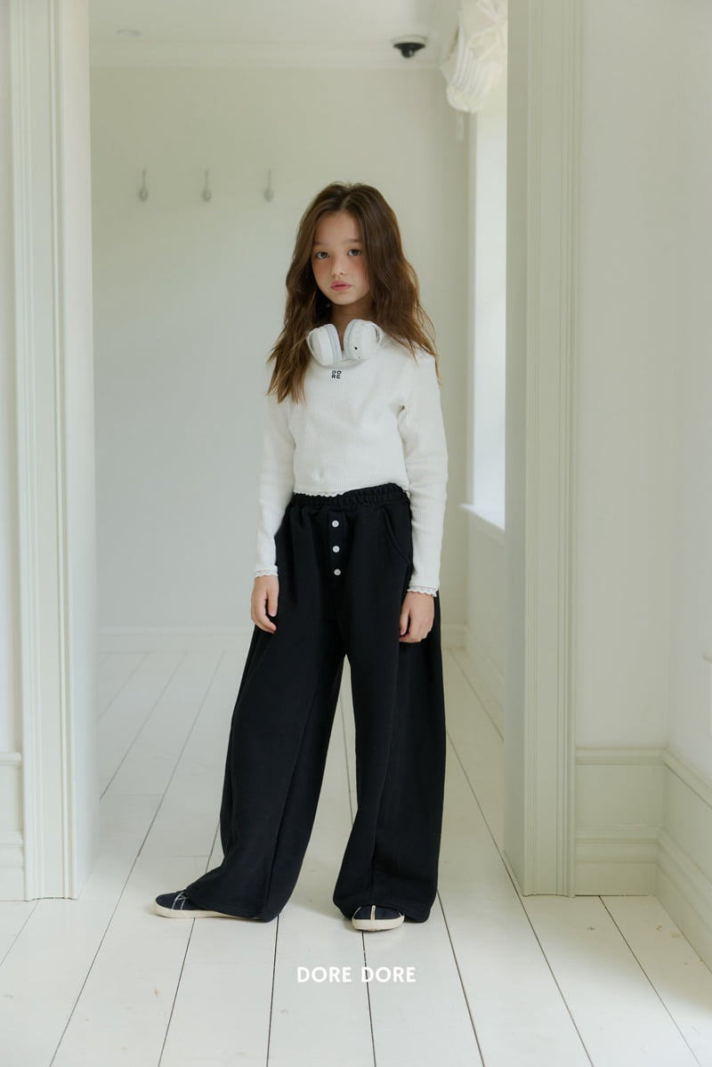 Dore Dore - Korean Children Fashion - #magicofchildhood - Button Balloon Pants - 8