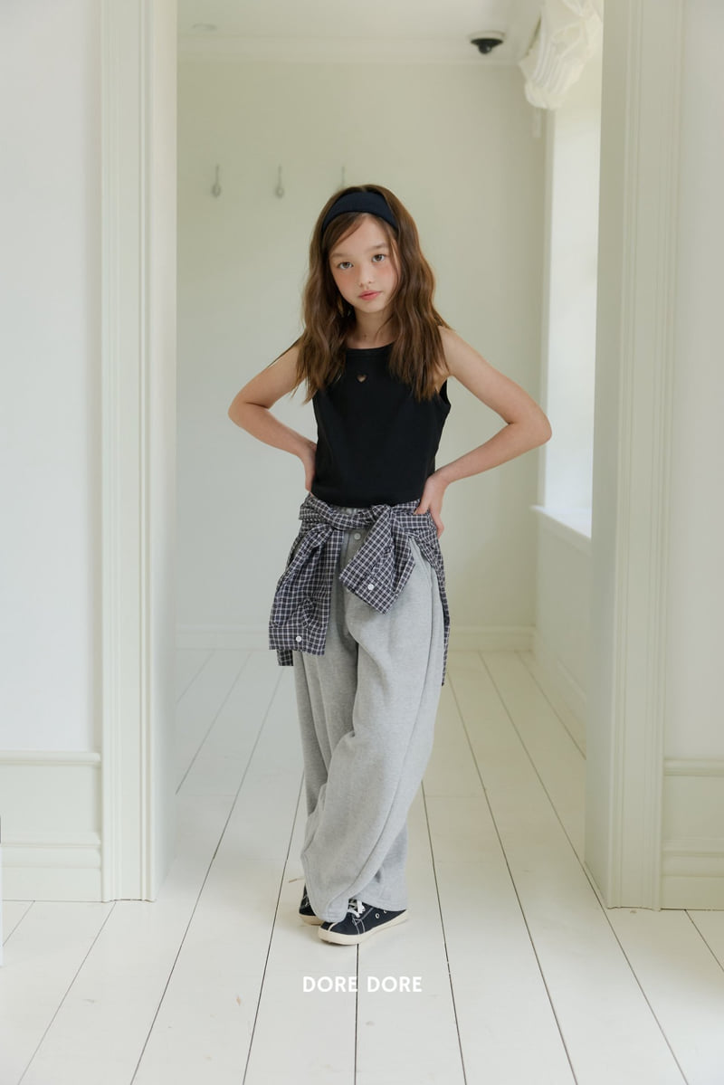 Dore Dore - Korean Children Fashion - #minifashionista - Punching Heart Sleeveless - 11