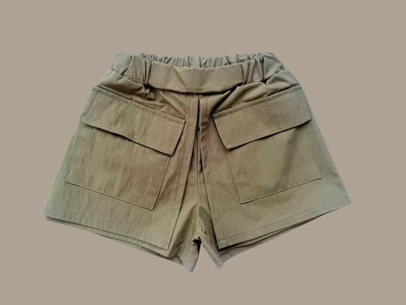Dore Dore - Korean Children Fashion - #minifashionista - Cargo Skirt Pants - 5