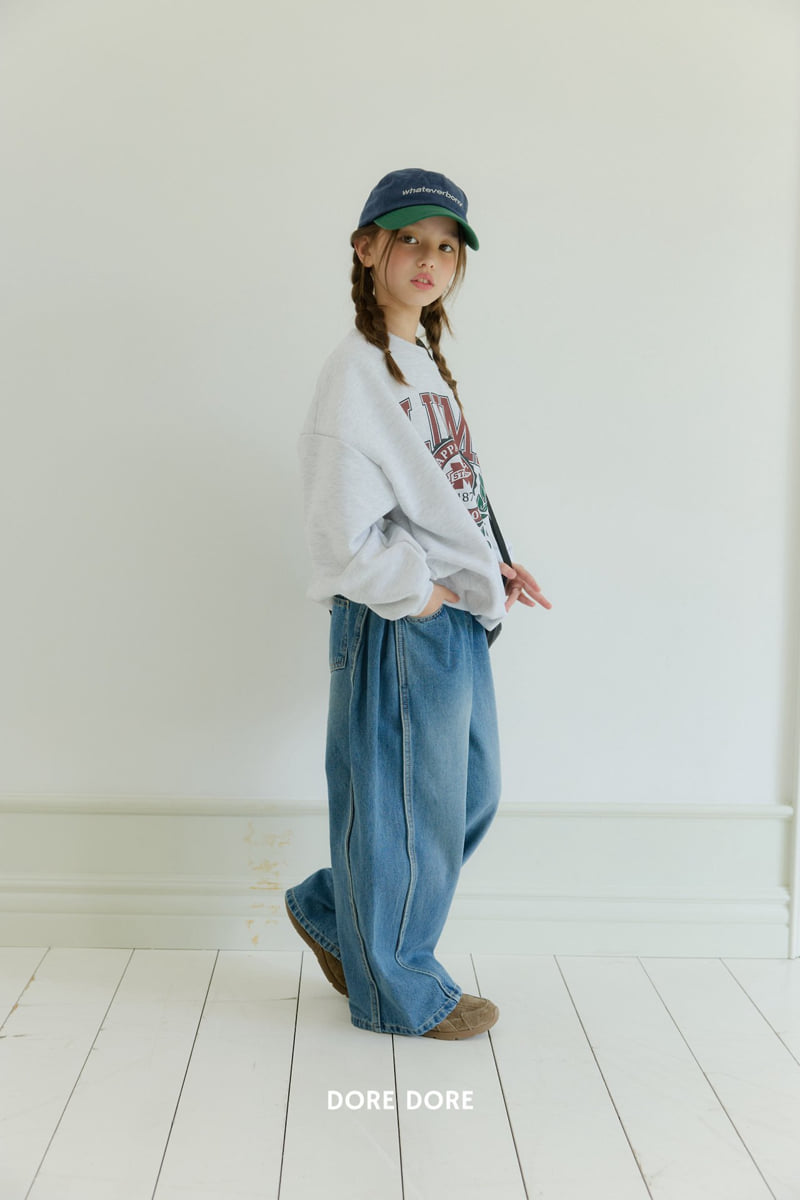 Dore Dore - Korean Children Fashion - #minifashionista - Ash Blue Jeans - 9