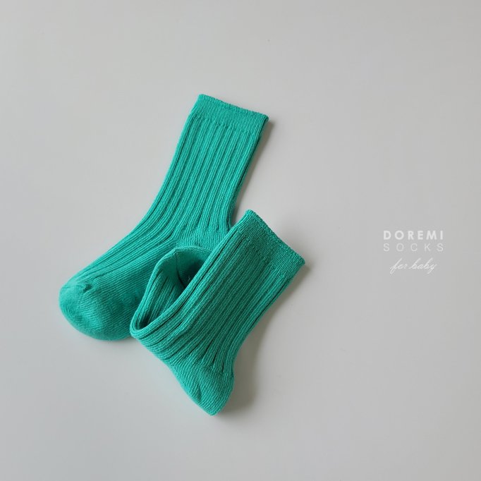 Doremi Socks - Korean Children Fashion - #Kfashion4kids - Tropical Ribbed Sock Set - 11