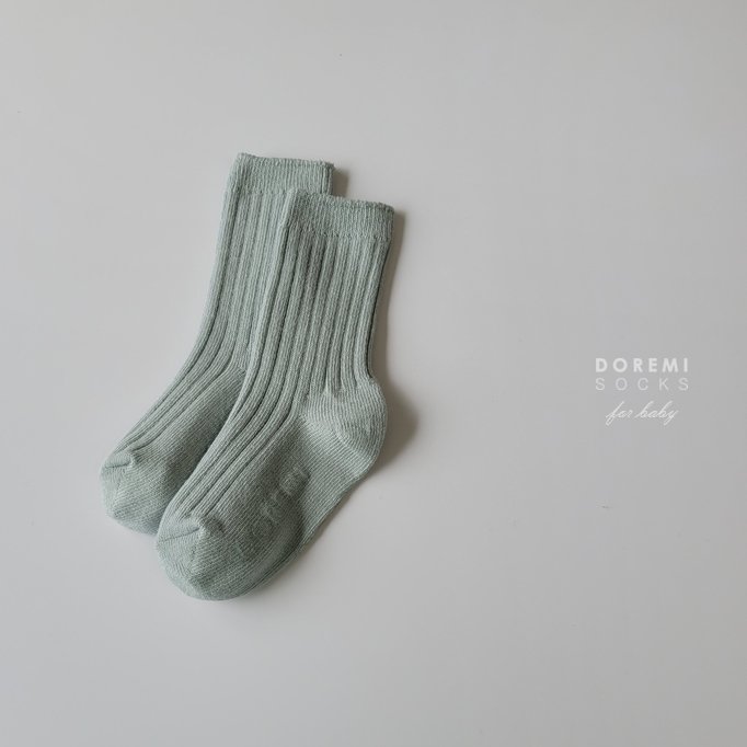 Doremi Socks - Korean Children Fashion - #Kfashion4kids - Marshmallow Waffle Sock Set - 10