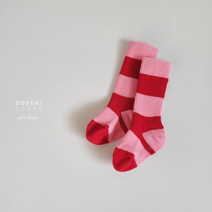 Doremi Socks - Korean Children Fashion - #Kfashion4kids - Willy Knee Sock Set - 8