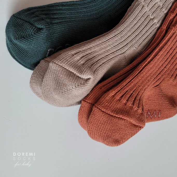 Doremi Socks - Korean Children Fashion - #Kfashion4kids - Brick Thick Socks - 7