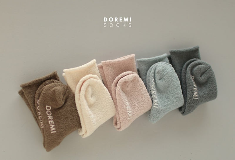 Doremi Socks - Korean Children Fashion - #childofig - Fluffy Sock Set - 3