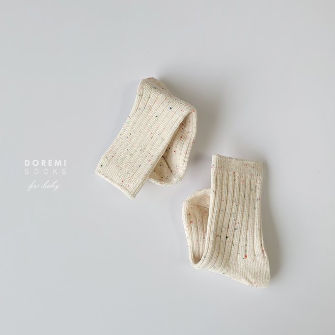 Doremi Socks - Korean Children Fashion - #childofig - Orange Pop Sock Set - 10