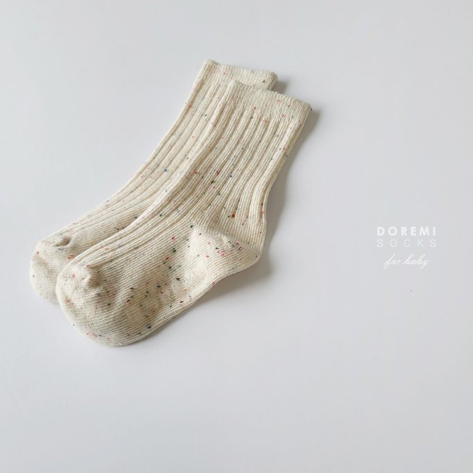 Doremi Socks - Korean Children Fashion - #childofig - Orange Pop Sock Set - 11