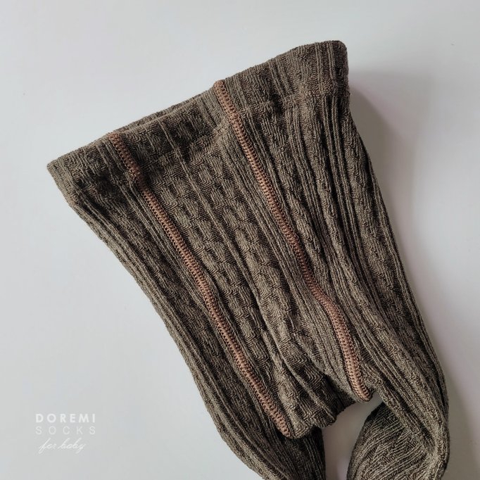 Doremi Socks - Korean Children Fashion - #childofig - Cable Tights - 5