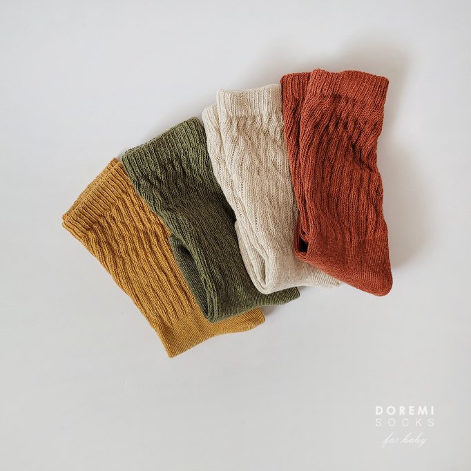 Doremi Socks - Korean Children Fashion - #childofig - Warmer Sock Set - 3