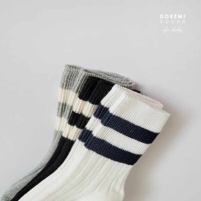 Doremi Socks - Korean Children Fashion - #childofig - Row Row Sock Set - 6