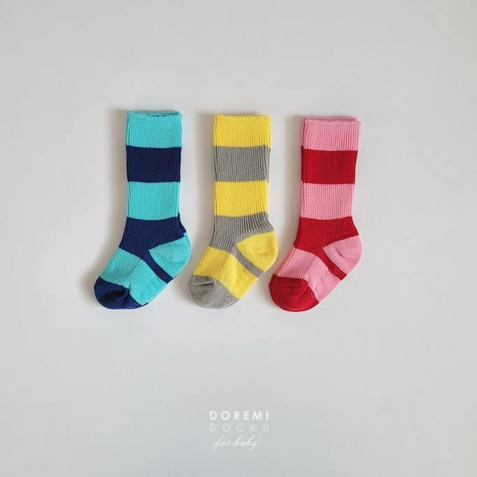 Doremi Socks - Korean Children Fashion - #childrensboutique - Willy Knee Sock Set