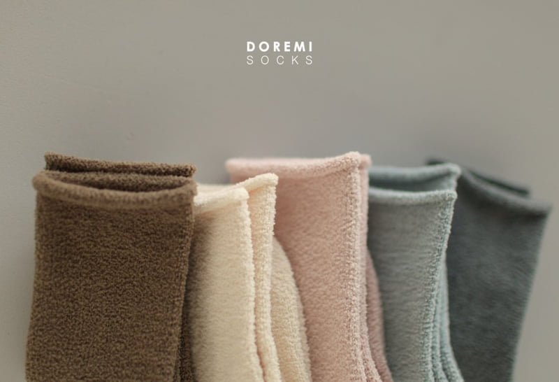 Doremi Socks - Korean Children Fashion - #designkidswear - Fluffy Sock Set - 5