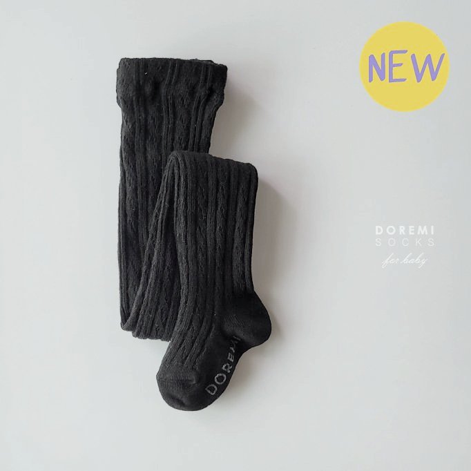 Doremi Socks - Korean Children Fashion - #discoveringself - Cable Tights - 8
