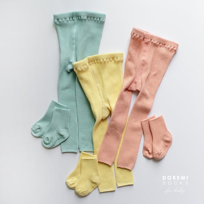 Doremi Socks - Korean Children Fashion - #discoveringself - Sunset Tights - 10
