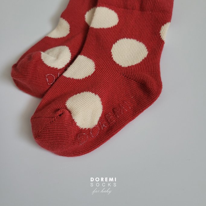 Doremi Socks - Korean Children Fashion - #discoveringself - French Dot Sock Set - 8