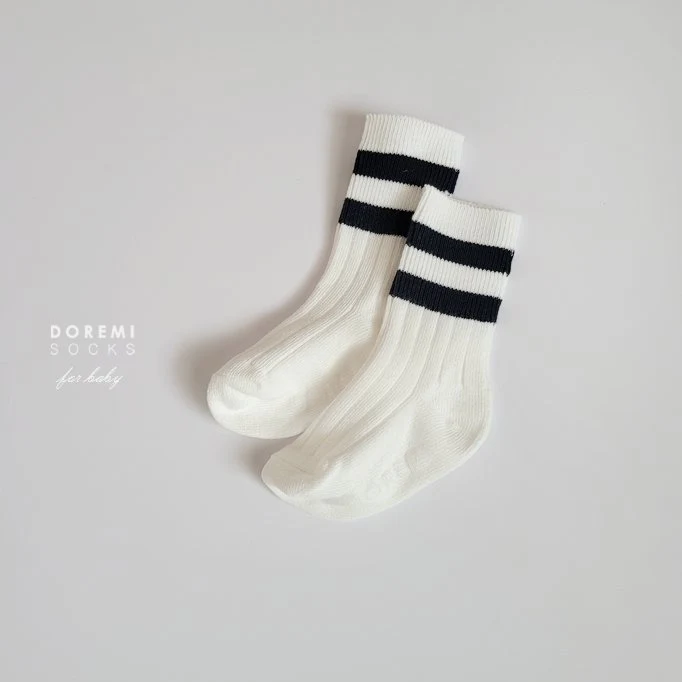 Doremi Socks - Korean Children Fashion - #fashionkids - Row Row Sock Set - 10