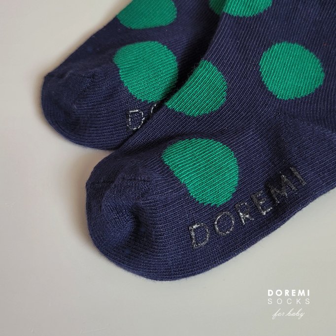 Doremi Socks - Korean Children Fashion - #kidsshorts - French Dot Sock Set - 10