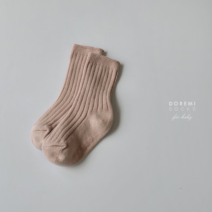 Doremi Socks - Korean Children Fashion - #kidsshorts - Marshmallow Waffle Sock Set - 7