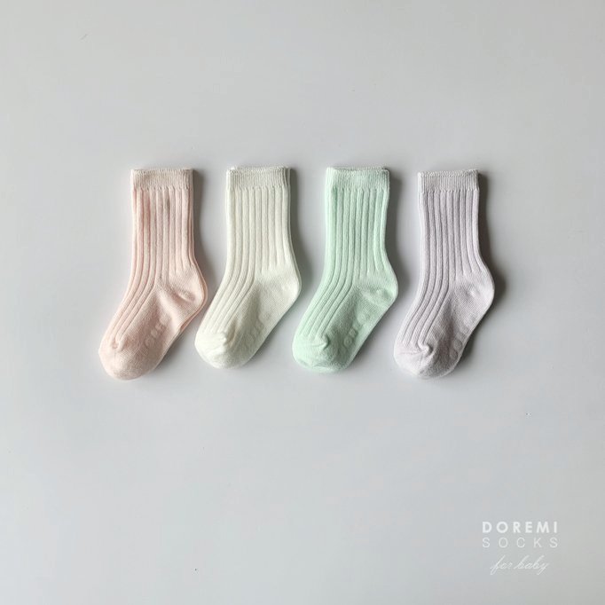 Doremi Socks - Korean Children Fashion - #kidsstore - Sherbet Sock Set