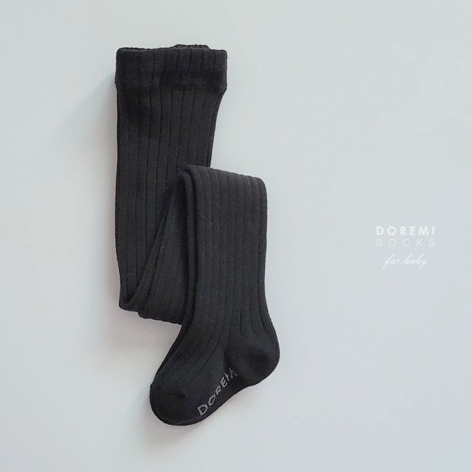 Doremi Socks - Korean Children Fashion - #kidsstore - Ribbed Tights - 9