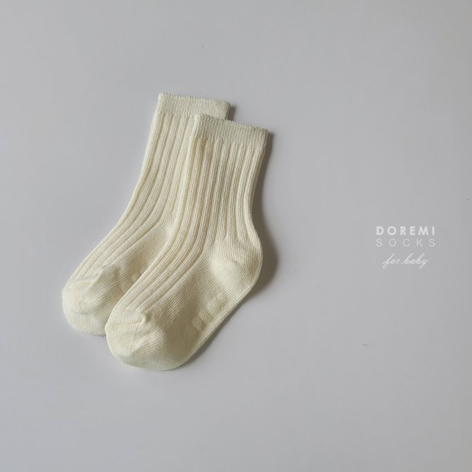 Doremi Socks - Korean Children Fashion - #kidsstore - Marshmallow Waffle Sock Set - 8