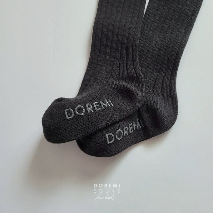 Doremi Socks - Korean Children Fashion - #kidzfashiontrend - Ribbed Tights - 10
