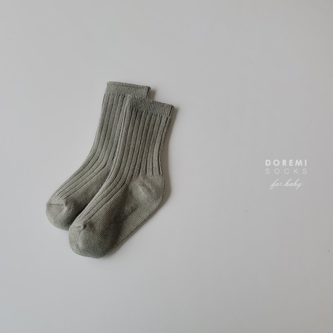 Doremi Socks - Korean Children Fashion - #kidzfashiontrend - Marshmallow Waffle Sock Set - 9