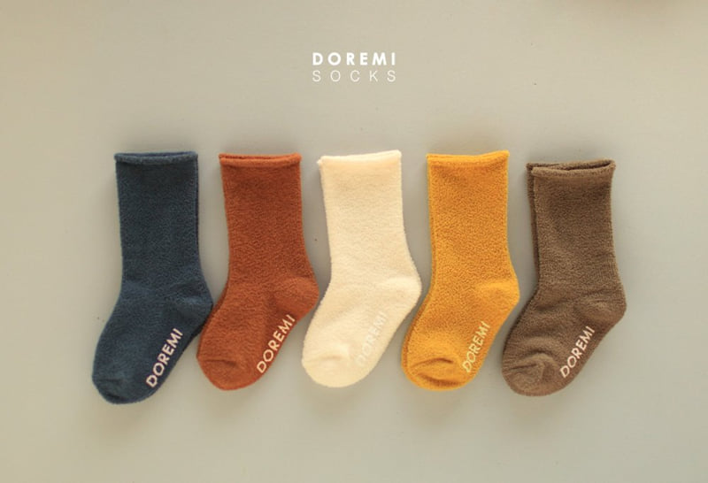 Doremi Socks - Korean Children Fashion - #littlefashionista - Fluffy Sock Set - 12