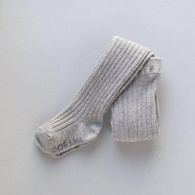 Doremi Socks - Korean Children Fashion - #littlefashionista - Ribbed Tights - 12