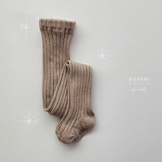 Doremi Socks - Korean Children Fashion - #littlefashionista - Glitter Tights - 2