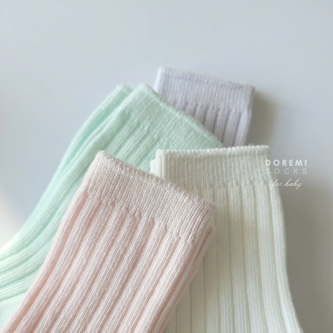 Doremi Socks - Korean Children Fashion - #magicofchildhood - Sherbet Sock Set - 5