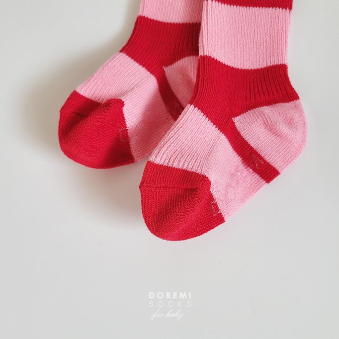 Doremi Socks - Korean Children Fashion - #magicofchildhood - Willy Knee Sock Set - 10