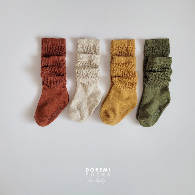 Doremi Socks - Korean Children Fashion - #minifashionista - Warmer Sock Set