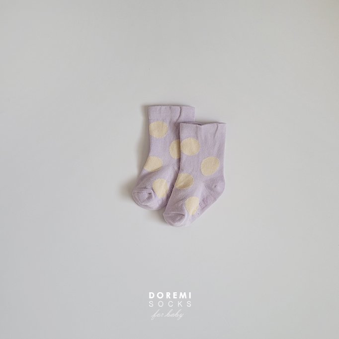 Doremi Socks - Korean Children Fashion - #minifashionista - Chewing Dot Set - 8