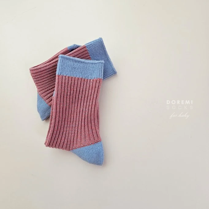 Doremi Socks - Korean Children Fashion - #minifashionista - Wonderland Jacquard Socks - 6