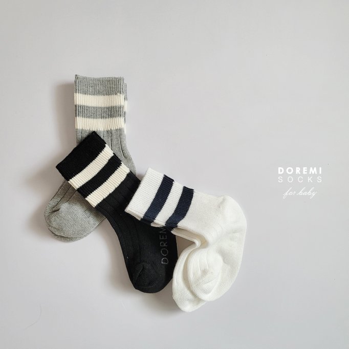 Doremi Socks - Korean Children Fashion - #minifashionista - Row Row Sock Set