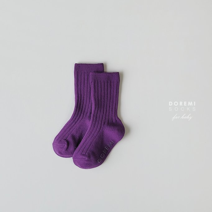 Doremi Socks - Korean Children Fashion - #prettylittlegirls - Orange Pop Sock Set - 9