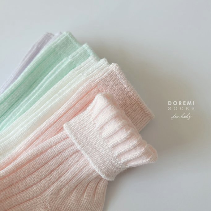 Doremi Socks - Korean Children Fashion - #prettylittlegirls - Sherbet Sock Set - 7