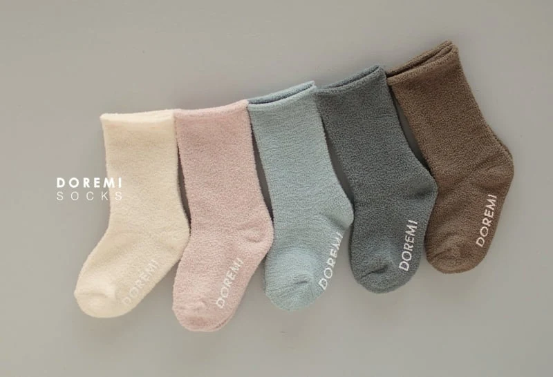 Doremi Socks - Korean Children Fashion - #stylishchildhood - Fluffy Sock Set - 2