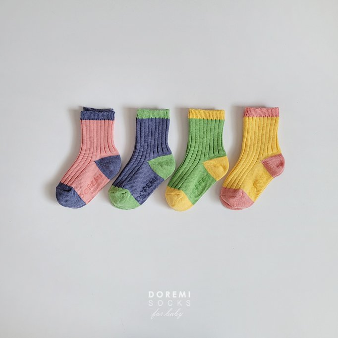 Doremi Socks - Korean Children Fashion - #toddlerclothing - Smoothie Sock Set - 2