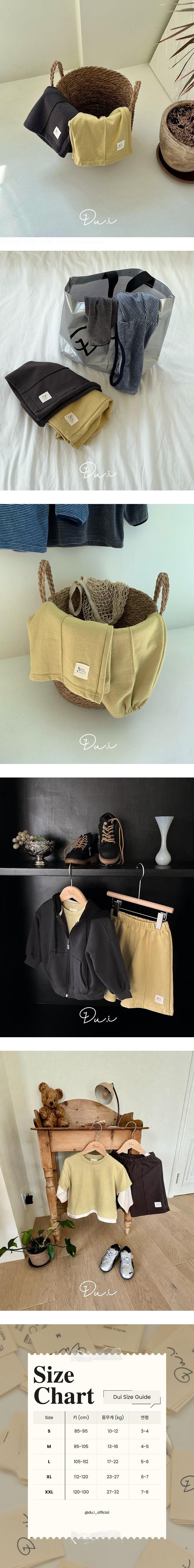 Dui - Korean Children Fashion - #kidzfashiontrend - Pintuck Bermuda Pants