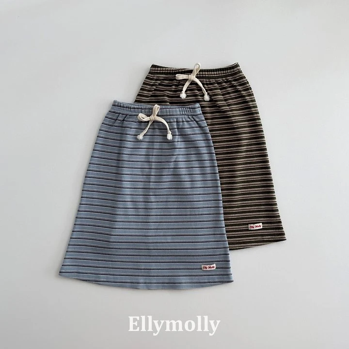 Ellymolly - Korean Children Fashion - #Kfashion4kids - Shadow Long Skirt