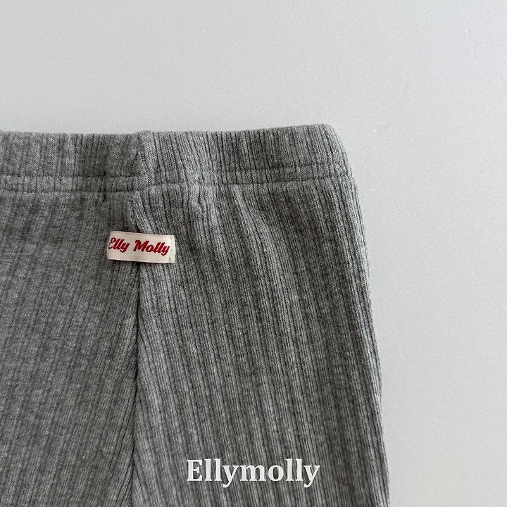 Ellymolly - Korean Children Fashion - #Kfashion4kids - Big Rib Bootscut Pants - 6