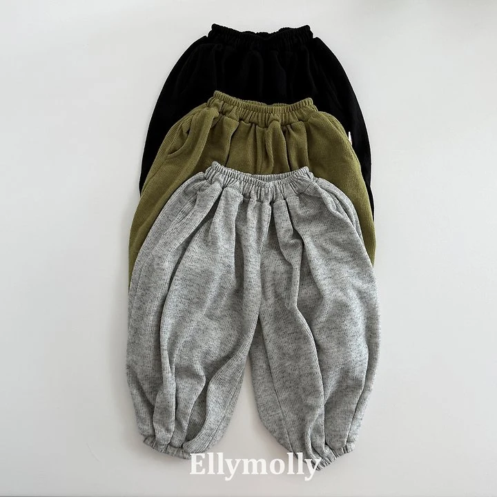 Ellymolly - Korean Children Fashion - #kidzfashiontrend - Vichy Balloon Pants - 4