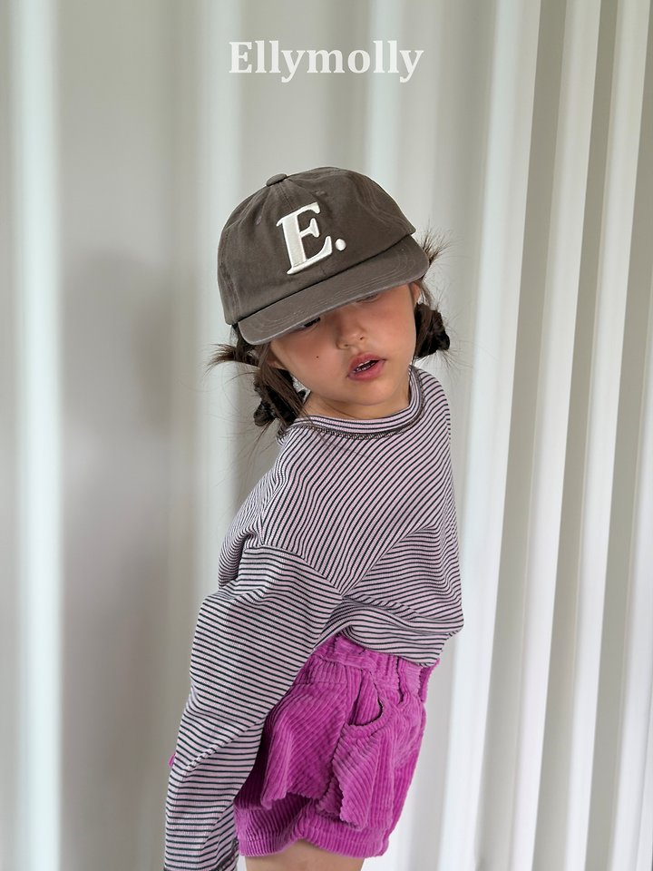 Ellymolly - Korean Children Fashion - #Kfashion4kids - Rib Mellow Tee - 12