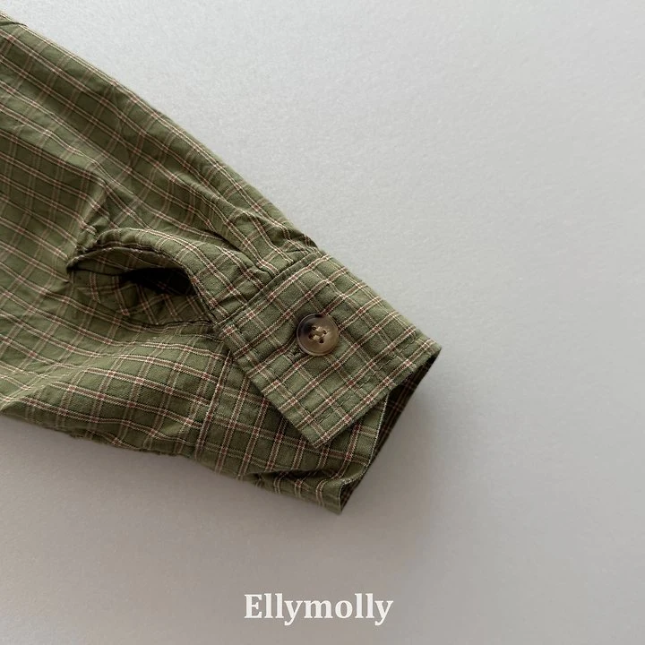 Ellymolly - Korean Children Fashion - #Kfashion4kids - Maison Check Shirts - 9
