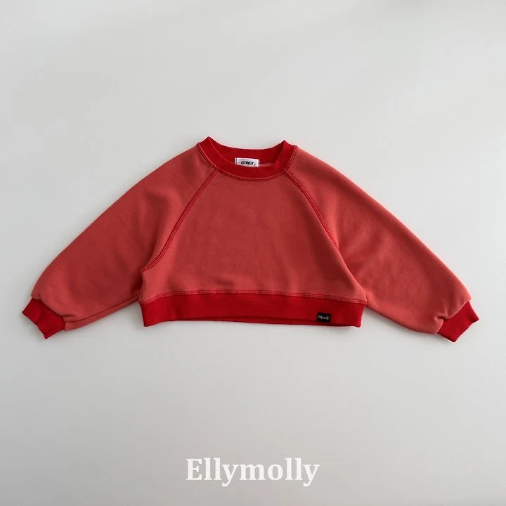 Ellymolly - Korean Children Fashion - #kidzfashiontrend - Ridum Stitch Sweatshirt - 4