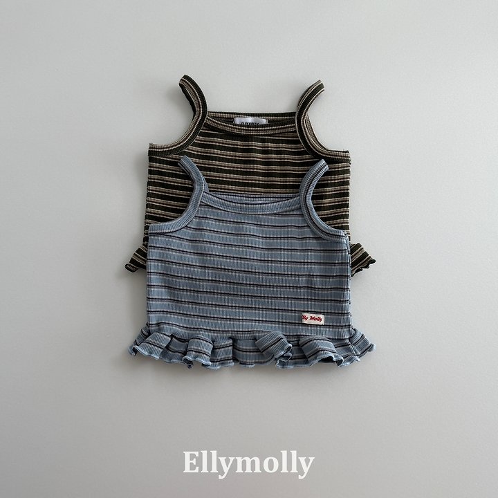 Ellymolly - Korean Children Fashion - #Kfashion4kids - Shadow Frill Sleeveless - 3