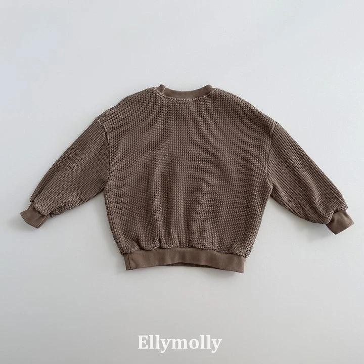 Ellymolly - Korean Children Fashion - #stylishchildhood - King Waffle Moment Sweatshirts - 4