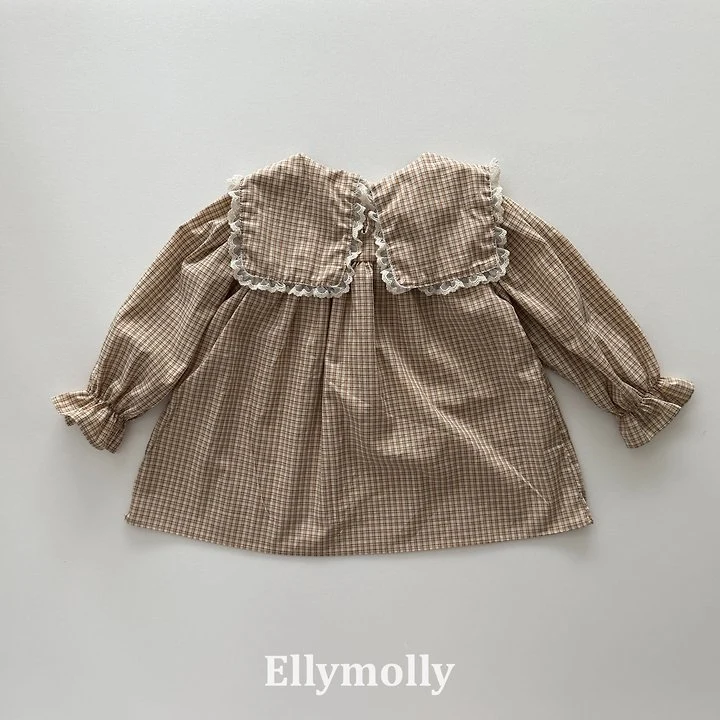 Ellymolly - Korean Children Fashion - #childofig - Must Check Blouse - 4